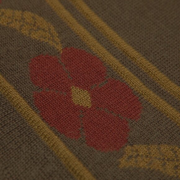 FILATO FOLCO (Italy) 70s Vintage , Intarsia, Tuck Stitch, Folk Art - Picture 4 of 5